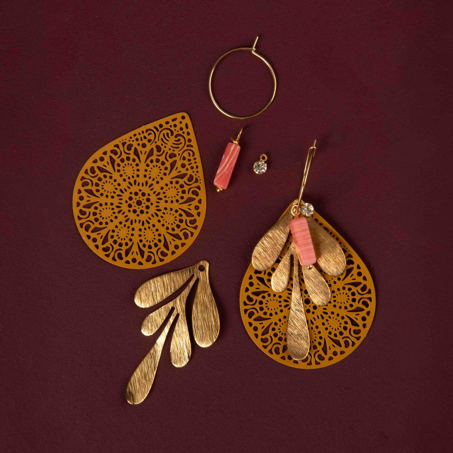 Coffret ocre