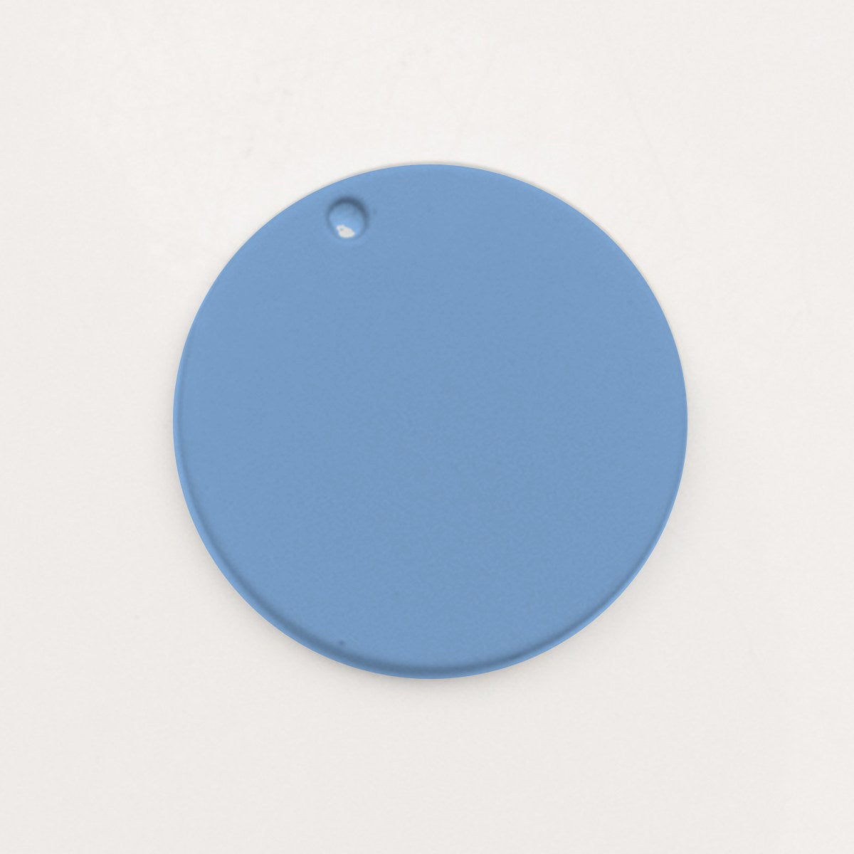 Sequin rond bleu mat - to do bijoux