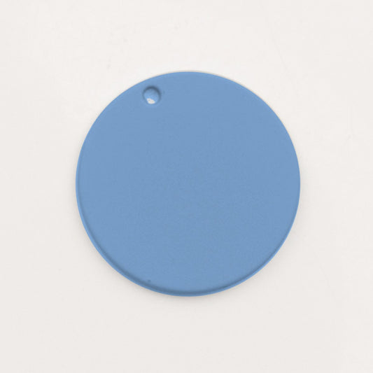Sequin rond bleu mat - to do bijoux