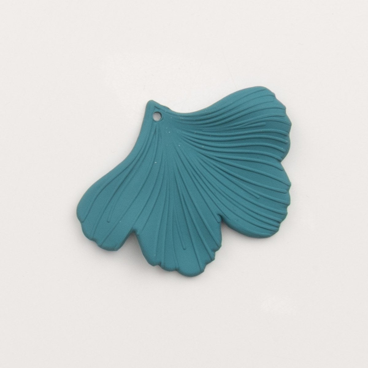 pendentif feuille de gingko bleu - to do bijoux