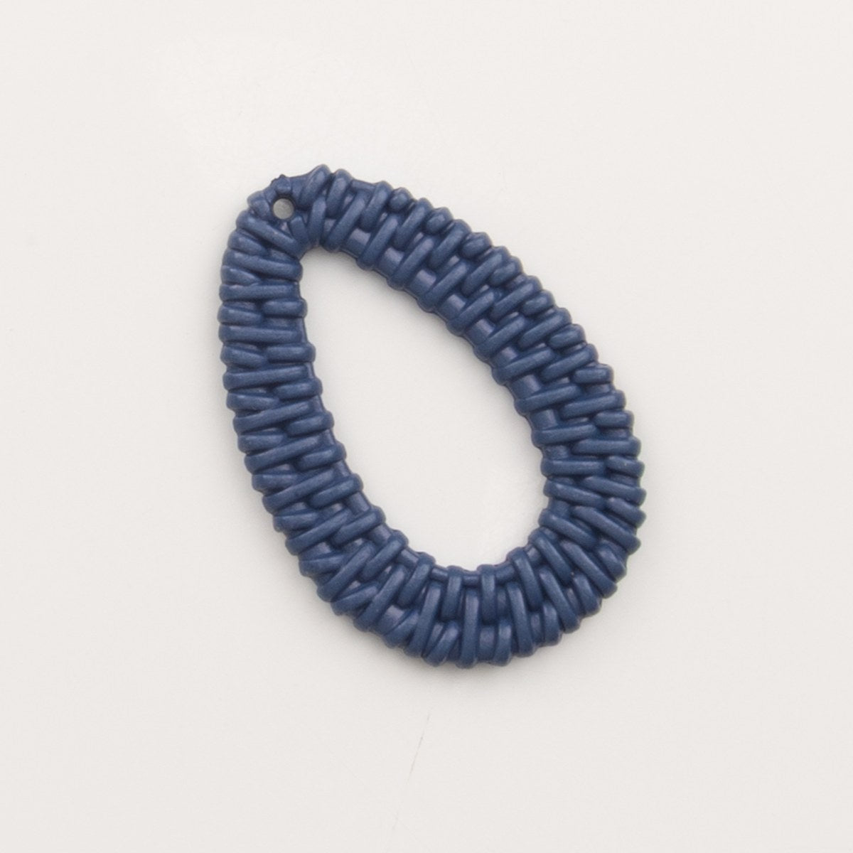 Pendentif osier bleu marine - to do bijoux