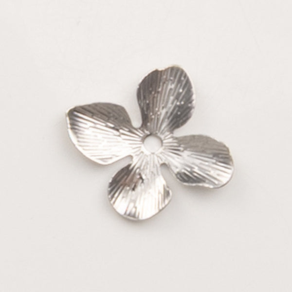 Pendentif petite fleur hortensia argent - to do bijoux