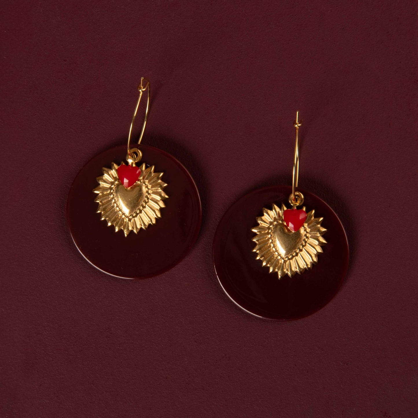 Coffret Cœur Sacré Bordeau