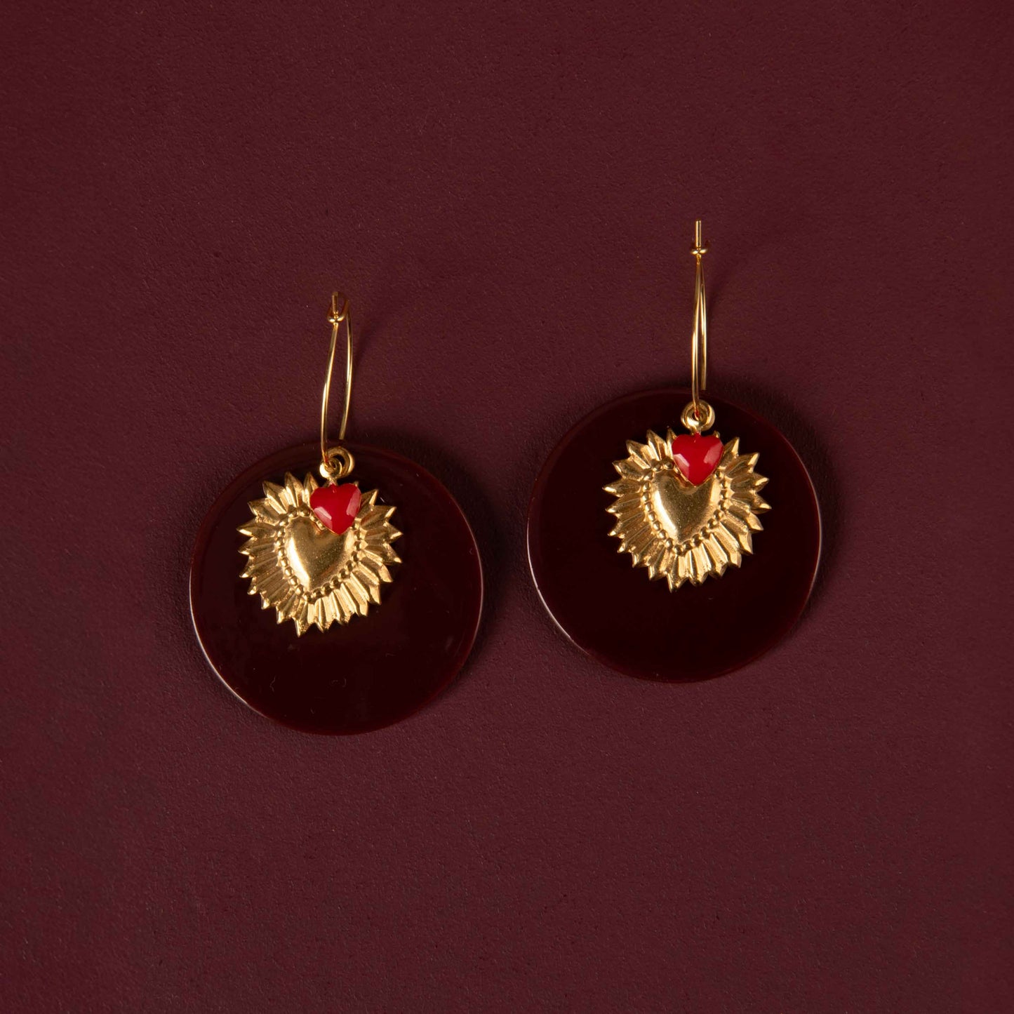 Coffret Cœur Sacré Bordeau