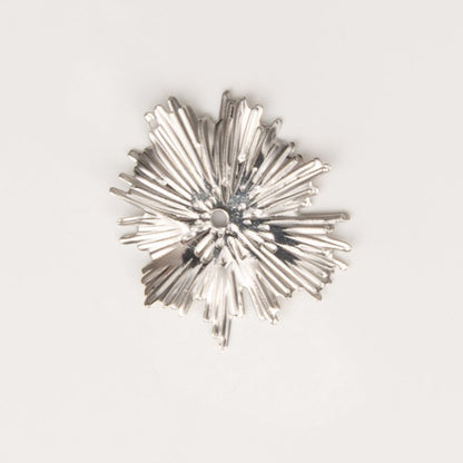 pendentif soleil antique argent