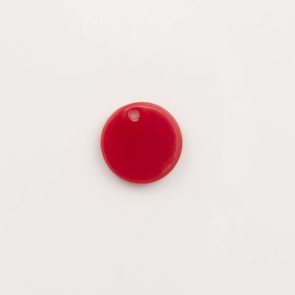 pendentif sequin rouge - to do bijoux 