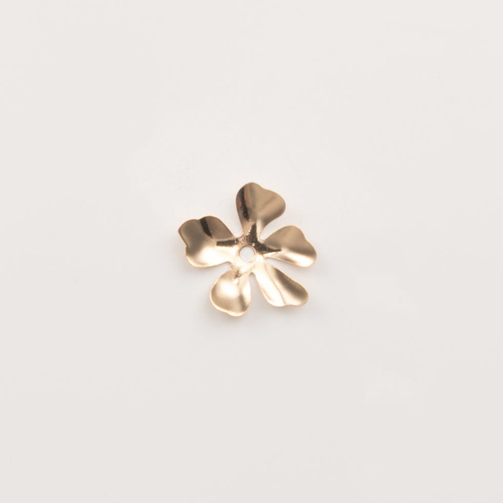 Fleur 5 pétales-pendentif à créole (MP10)