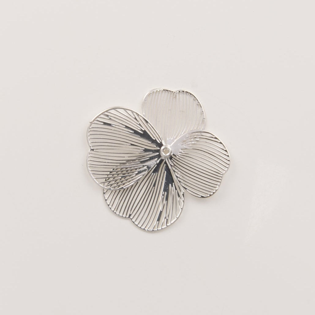 Fleur filigrane GM-pendentif à créole (MP15)