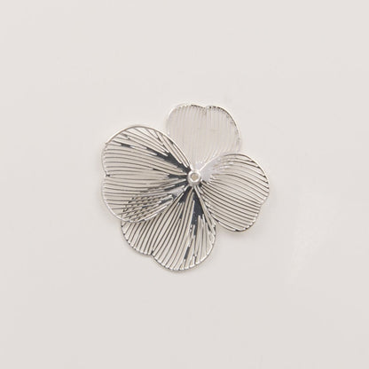 Fleur filigrane GM-pendentif à créole (MP15)