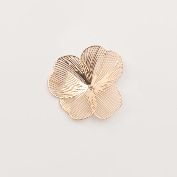 Fleur filigrane GM-pendentif à créole (MP15)