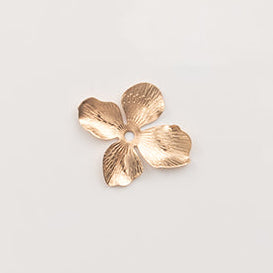 Fleur hortensia GM-pendentif à créole (MP3)