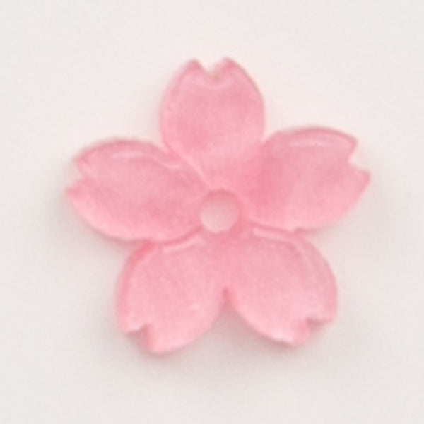 Fleur de cerisier rose – pendentif pour créoles – To Do Bijoux