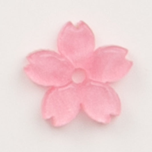Fleur de cerisier rose – pendentif pour créoles – To Do Bijoux