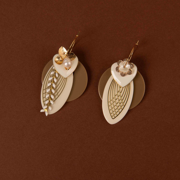 Coffret creoles découverte beige