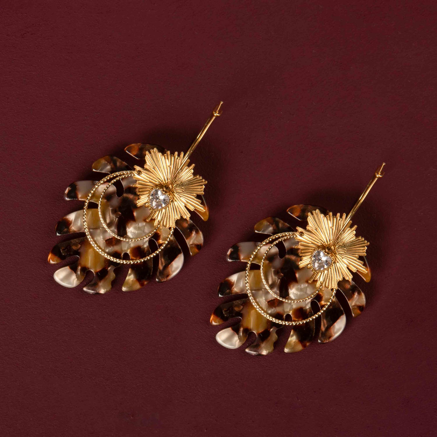Coffret Feuille dorée